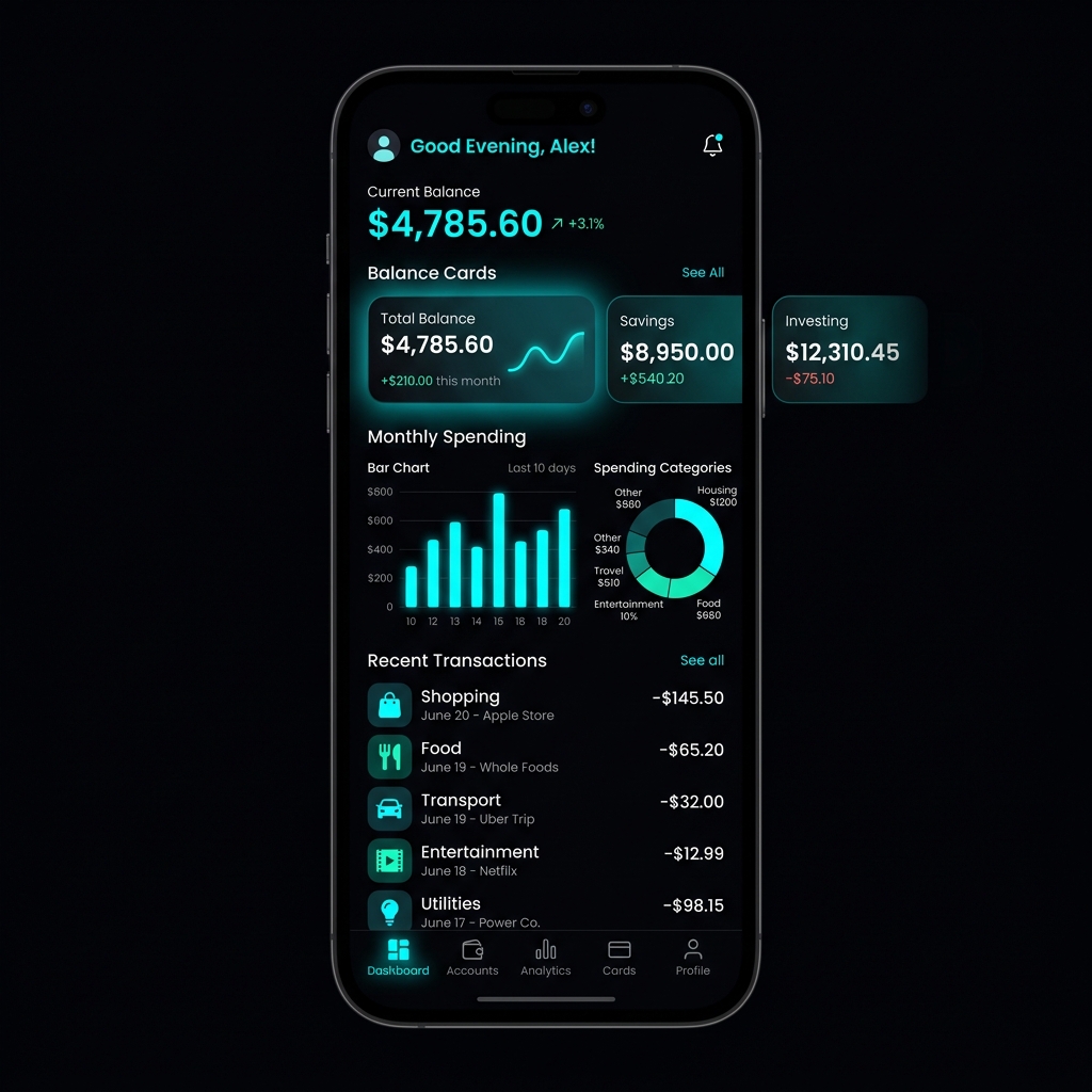 MoneyWise Finance App